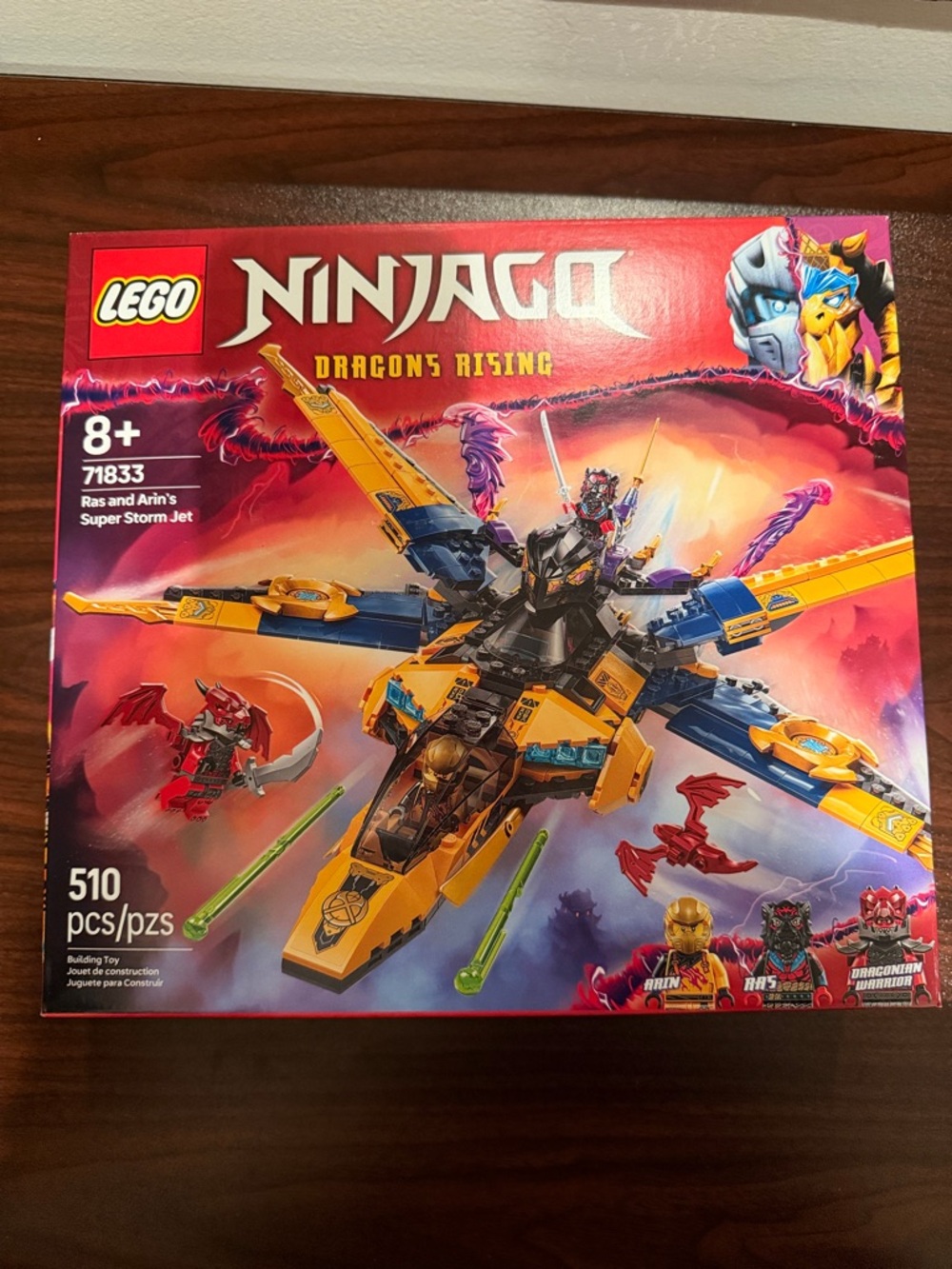 Lego Ninjago Super Storm Jet - Yellow & Blue